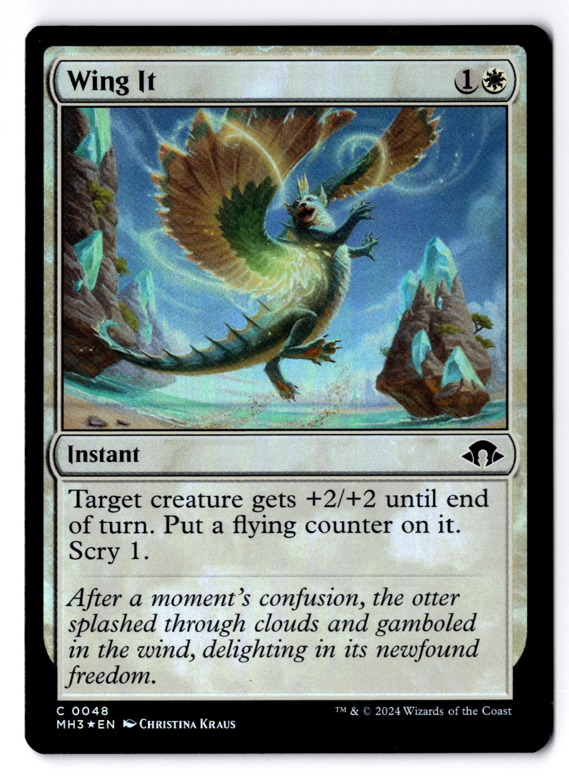 Wing It 48 Common Modern Horizons 3 Magic: The Gathering Foil Lightly Played