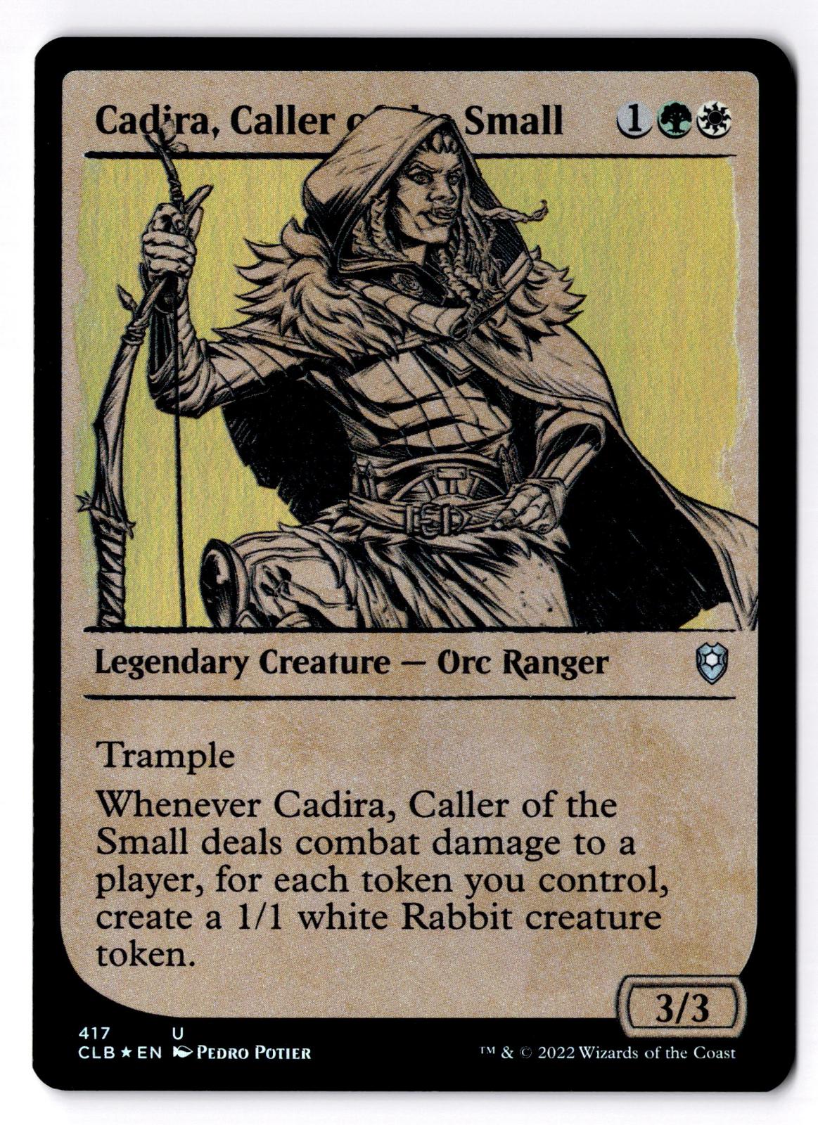 Cadira, Caller of the Small (Showcase) 417 Magic: The Gathering Foil LP