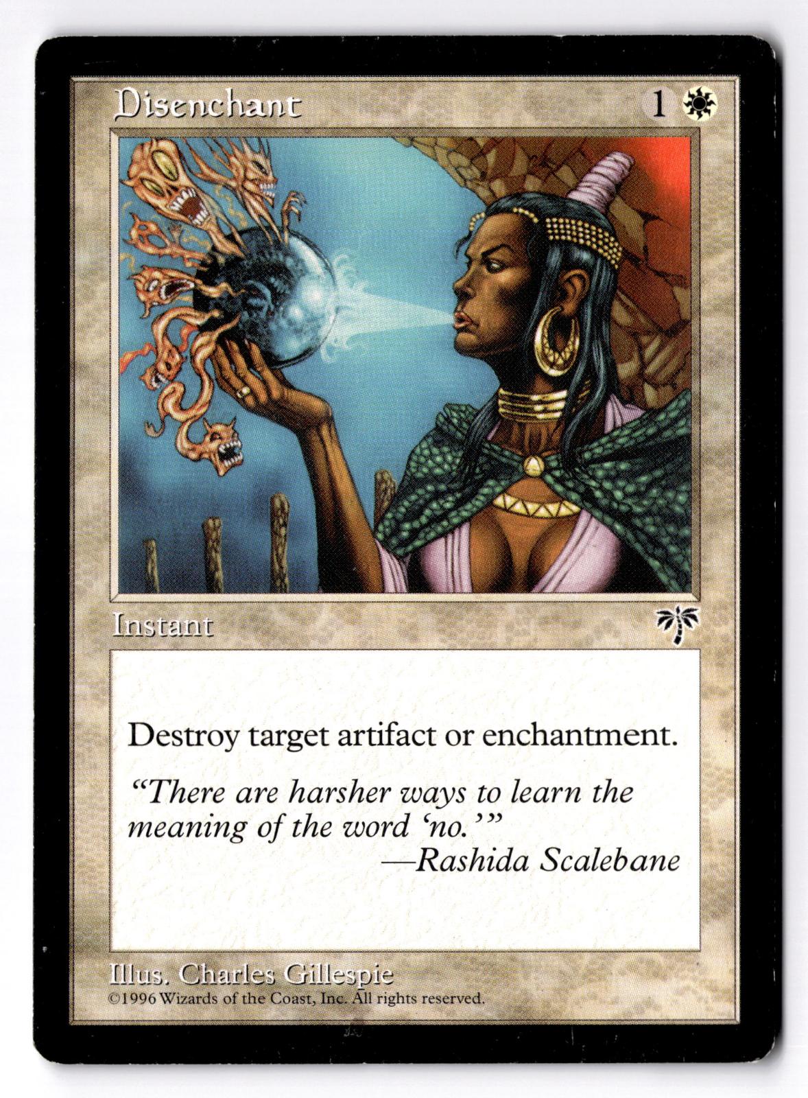 Disenchant Common Mirage Magic: The Gathering Moderately Played