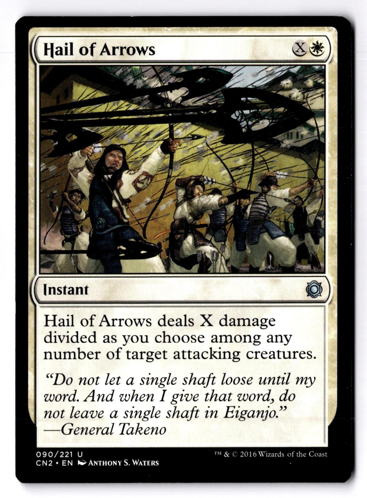 Hail of Arrows 90 Uncommon Conspiracy: Take the Crown Magic: The Gathering MP