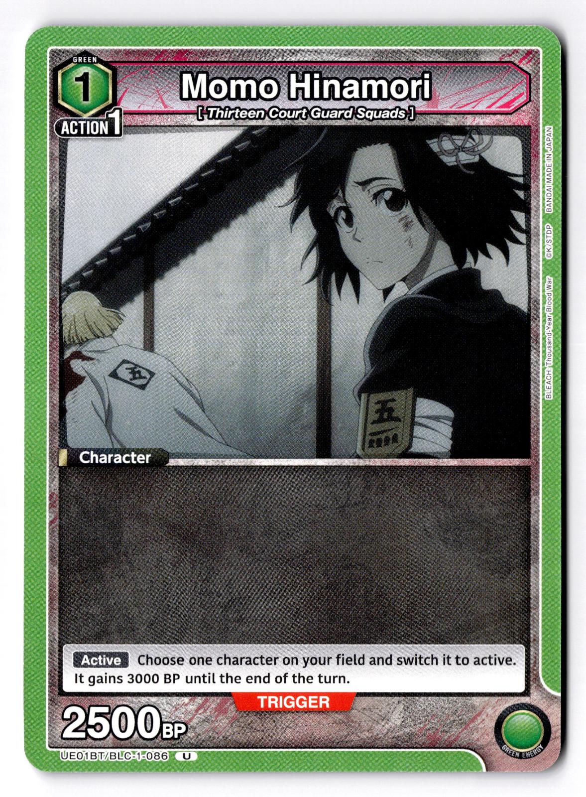Momo Hinamori UE01BT/BLC-1-086 Union Arena NM