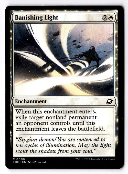 Banishing Light 6 Common Edge of Eternities Magic: The Gathering Lightly Played