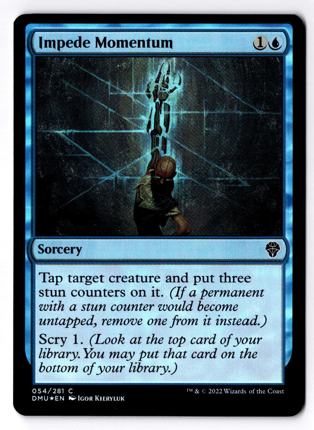 Impede Momentum 54 Common Dominaria United Magic: The Gathering Foil LP
