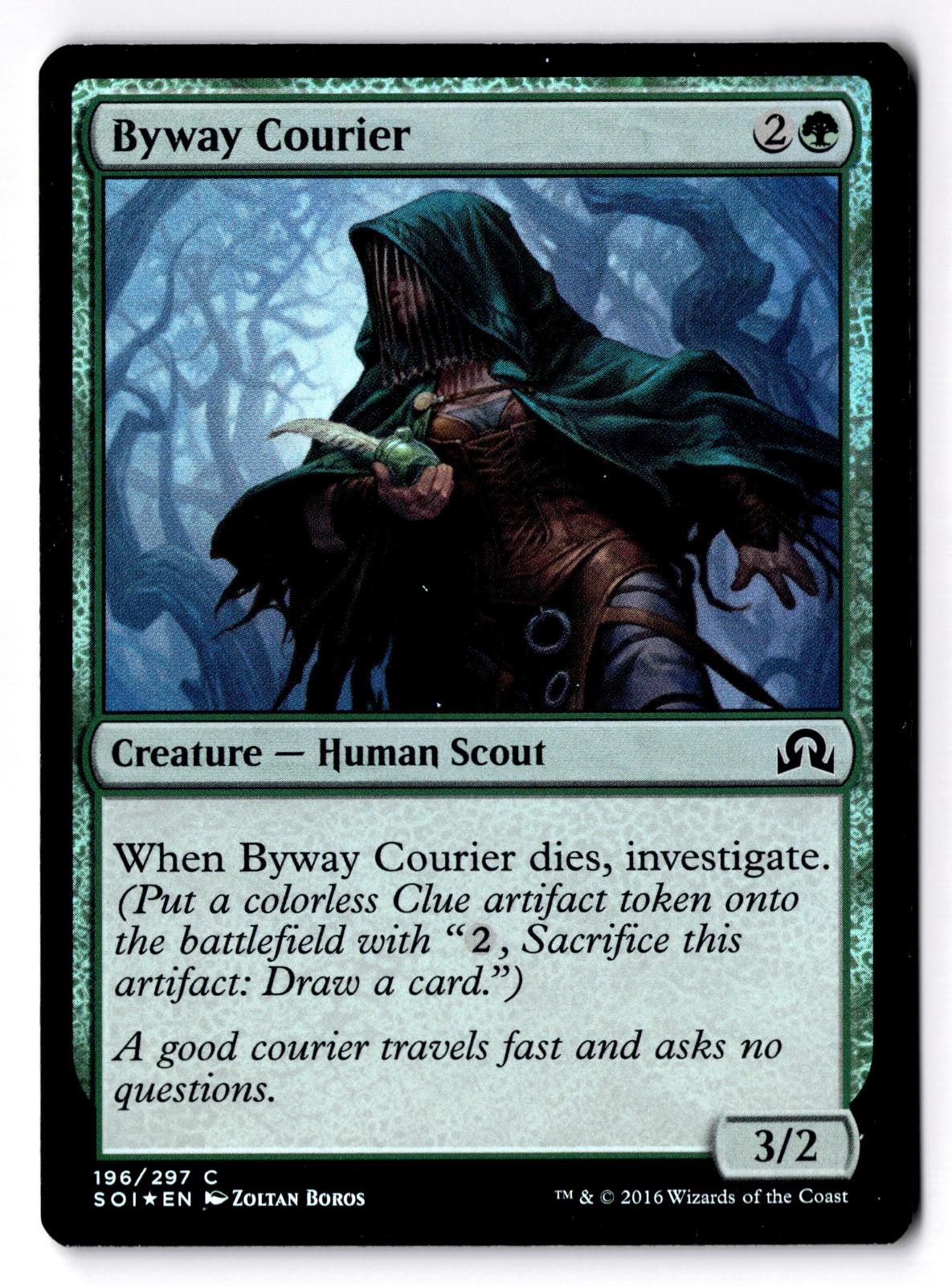 Byway Courier 196 Common Shadows over Innistrad Magic: The Gathering Foil LP