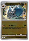 Cranidos 044/084 Common Pitch Black Pokemon Reverse Holo Lightly Played