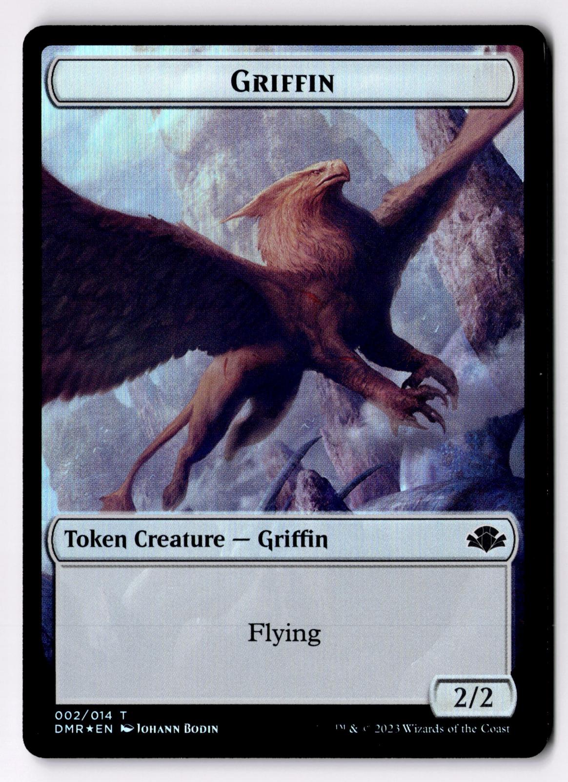 Goblin // Griffin Double-Sided Token 7 // 2 Magic: The Gathering Foil LP