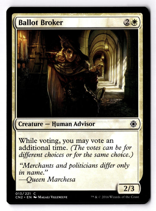 Ballot Broker 13 Common Conspiracy: Take the Crown Magic: The Gathering LP