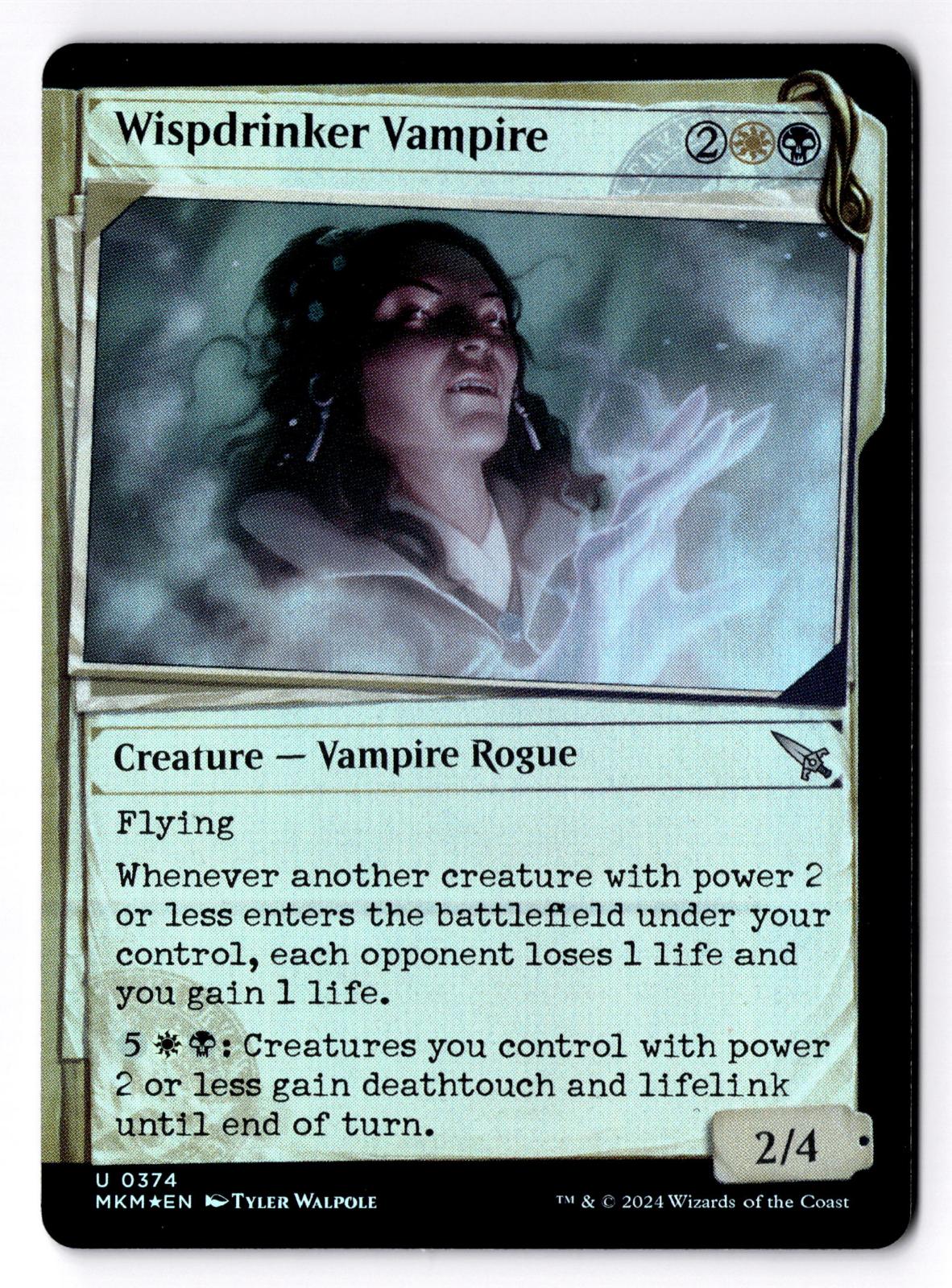 Wispdrinker Vampire (Showcase) 374 Murders at Karlov Manor Foil LP