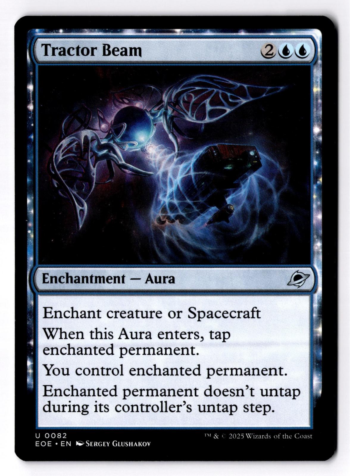 Tractor Beam 82 Uncommon Edge of Eternities Magic: The Gathering Lightly Played