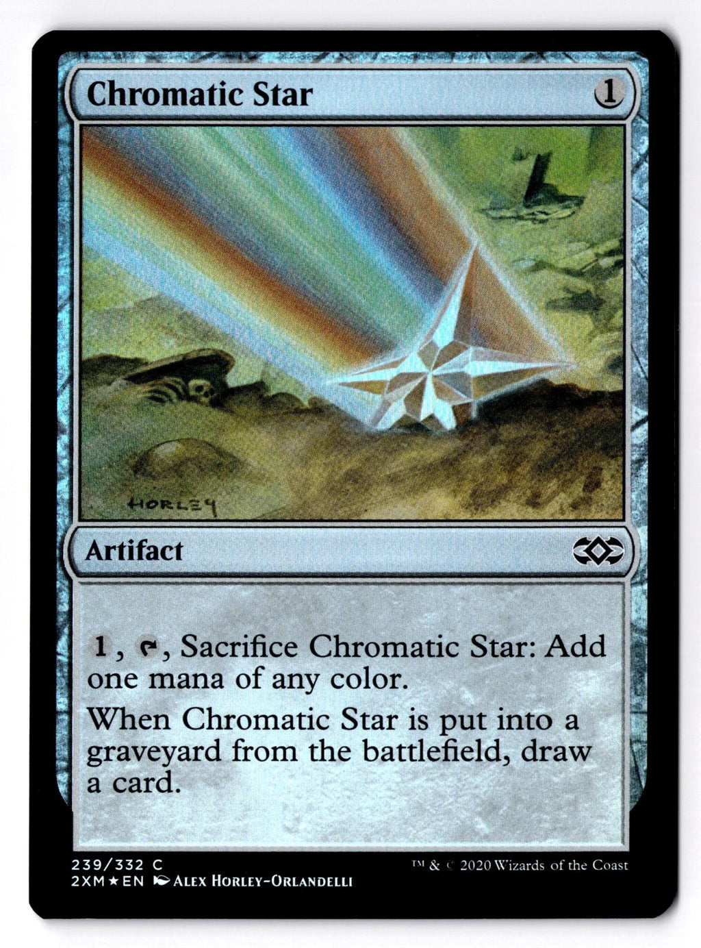 Chromatic Star 239 Common Double Masters Magic: The Gathering Foil LP