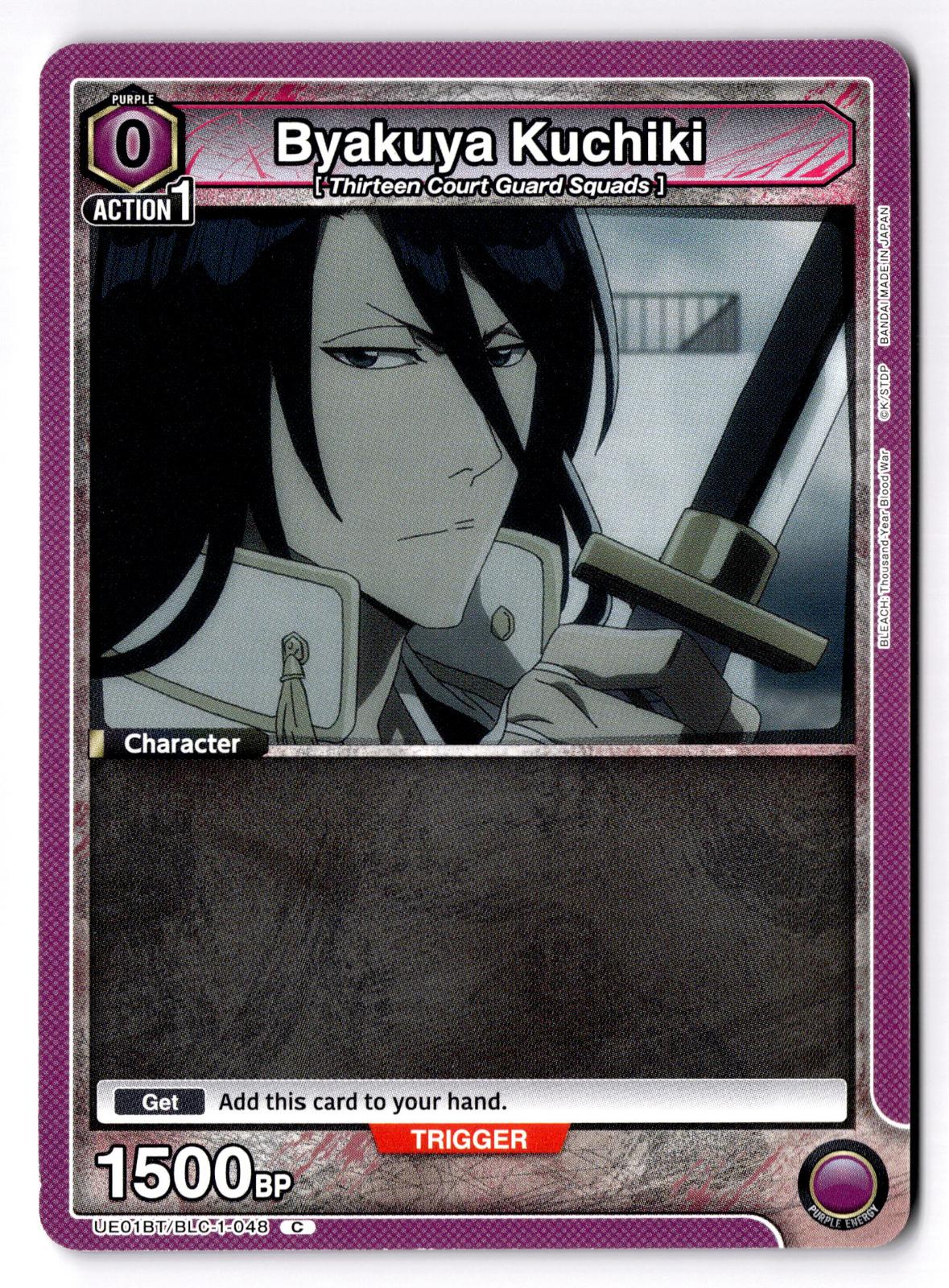 Byakuya Kuchiki (048) UE01BT/BLC-1-048 Union Arena NM