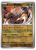 Bloodmoon Ursaluna 025/064 Rare Shrouded Fable Pokemon Reverse Holo Near Mint