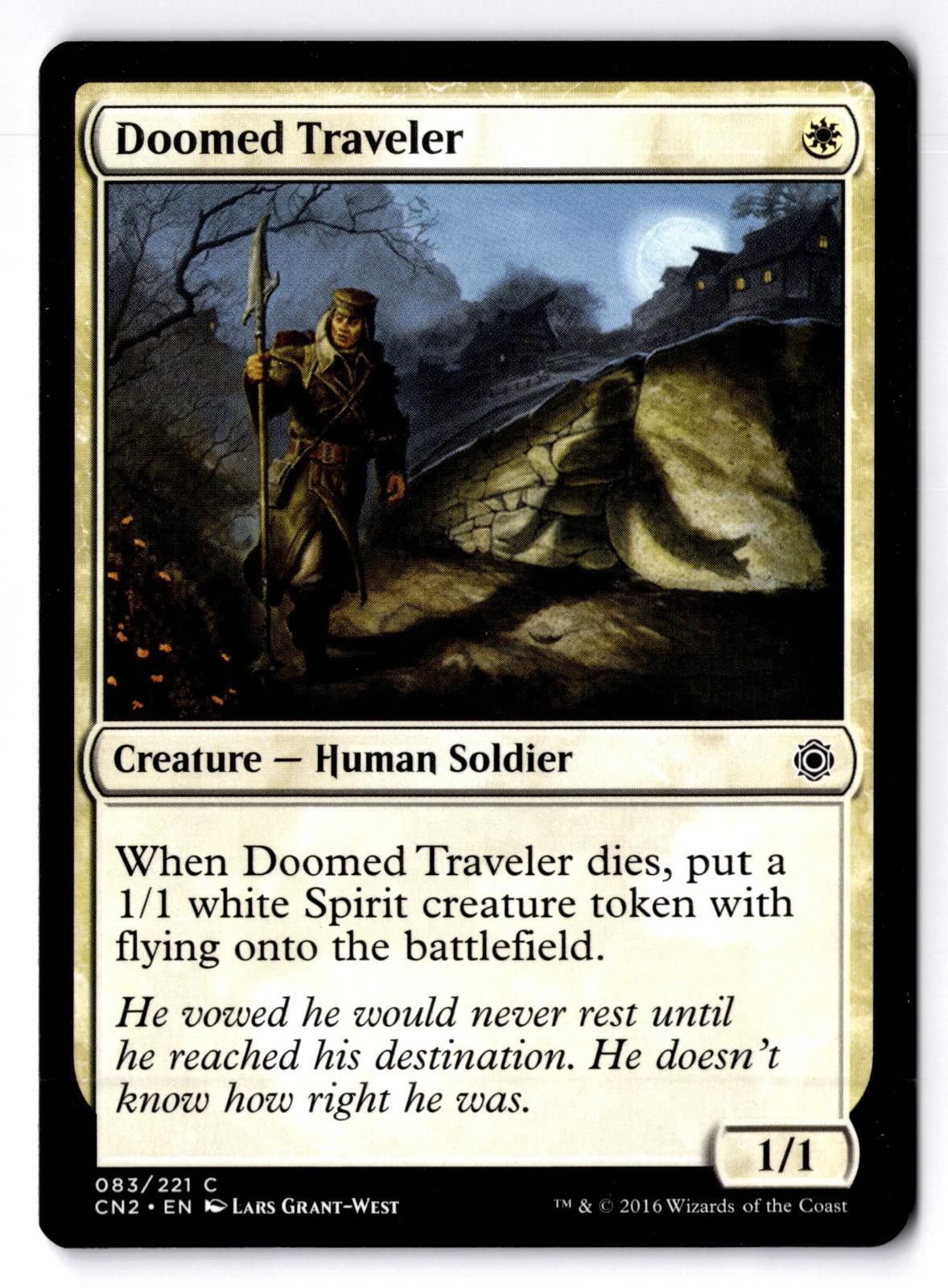 Doomed Traveler 83 Common Conspiracy: Take the Crown Magic: The Gathering MP