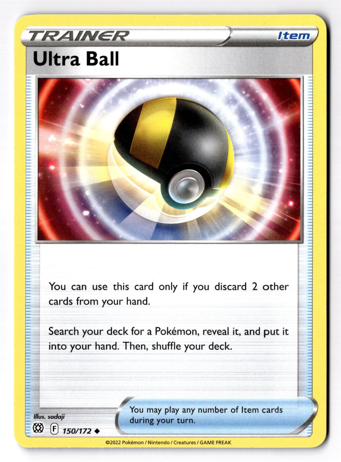 Ultra Ball 150/172 Uncommon Brilliant Stars Pokemon Lightly Played