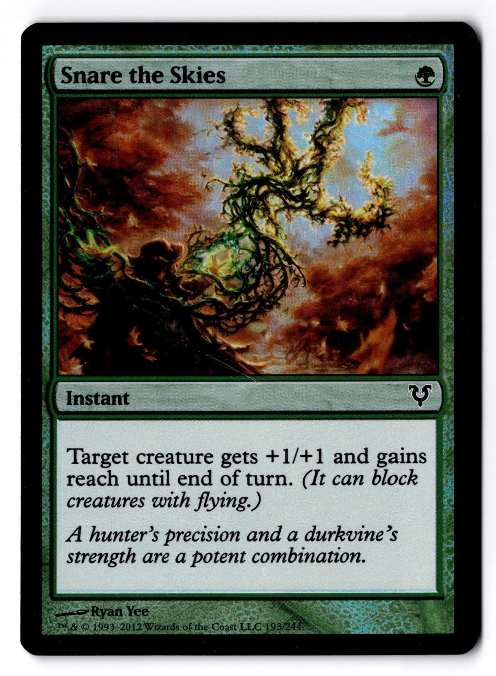 Snare the Skies 193 Common Avacyn Restored Magic: The Gathering Foil LP