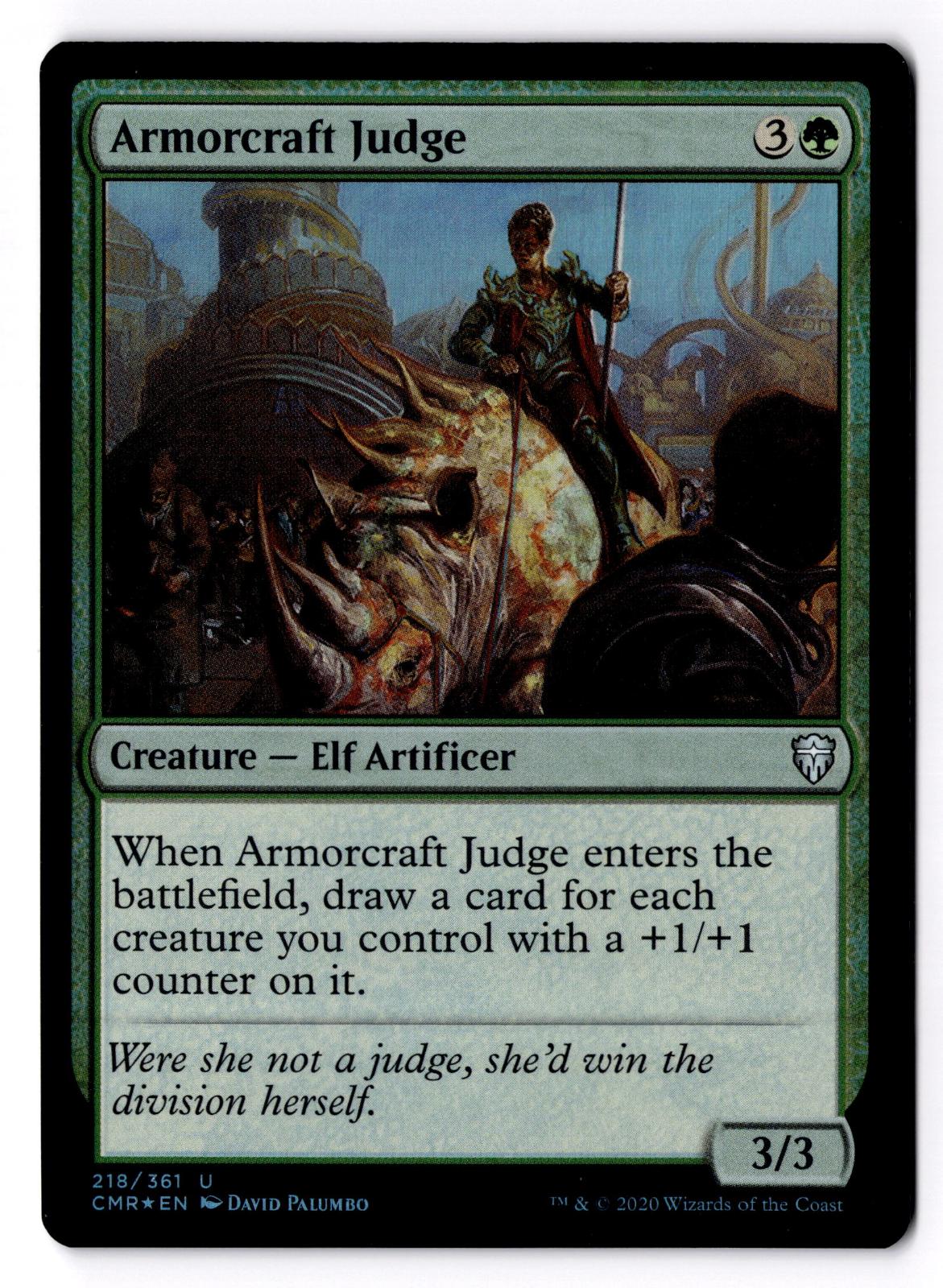 Armorcraft Judge 218 Uncommon Commander Legends Magic: The Gathering Foil LP