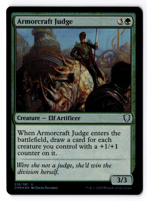 Armorcraft Judge 218 Uncommon Commander Legends Magic: The Gathering Foil LP
