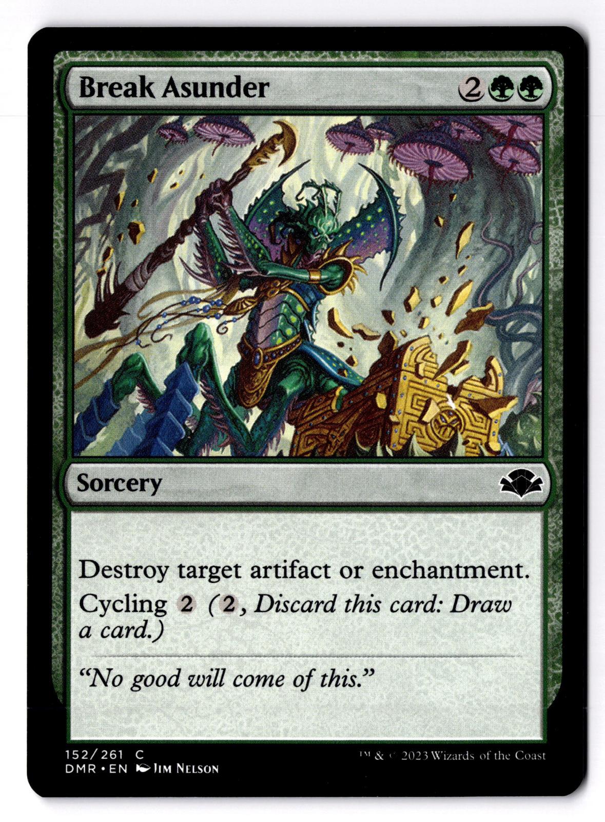 Break Asunder 152 Common Dominaria Remastered Magic: The Gathering LP