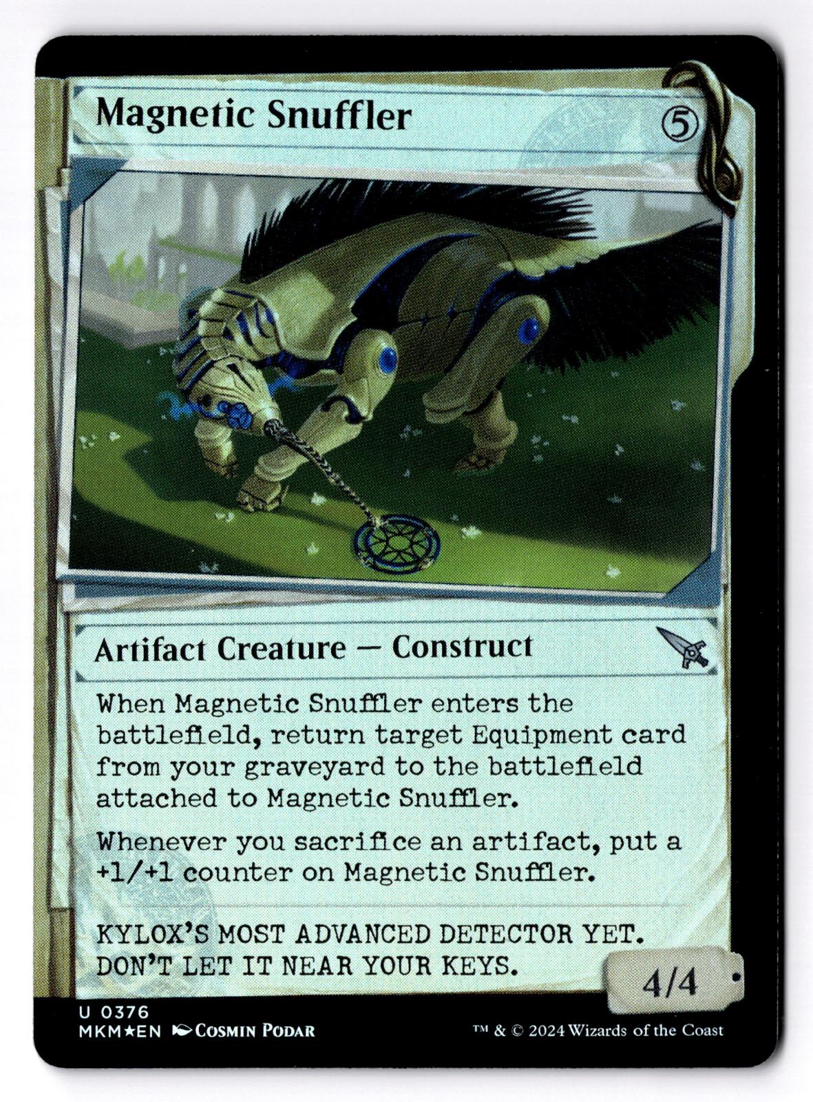 Magnetic Snuffler (Showcase) 376 Murders at Karlov Manor Foil LP
