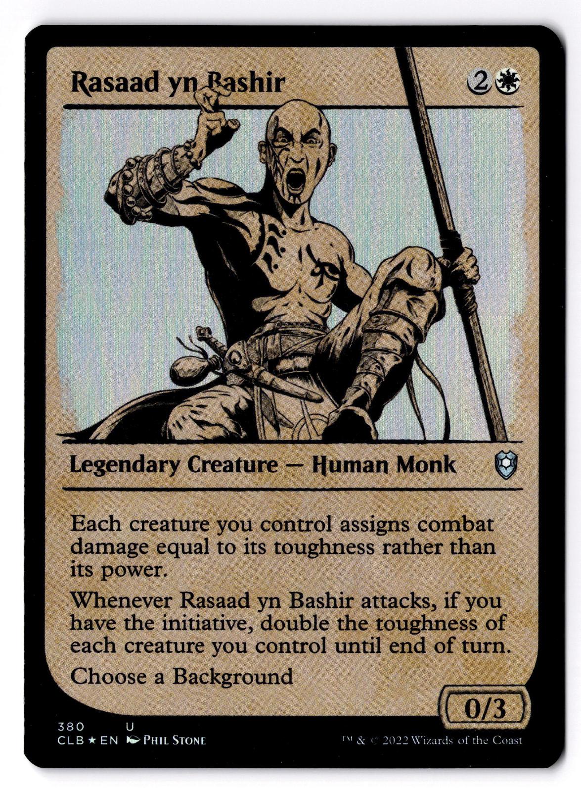 Rasaad yn Bashir (Showcase) 380 Magic: The Gathering Foil LP