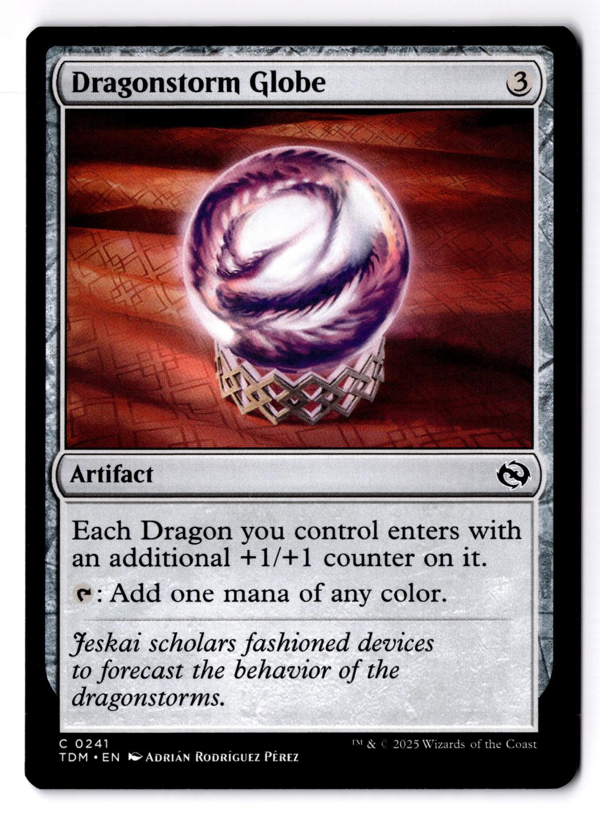 Dragonstorm Globe 241 Common Tarkir: Dragonstorm Magic: The Gathering LP