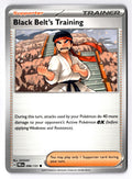 Black Belt's Training 098/131 Common Prismatic Evolutions Pokemon Near Mint