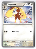 Lopunny 084/131 Common Prismatic Evolutions Pokemon Near Mint