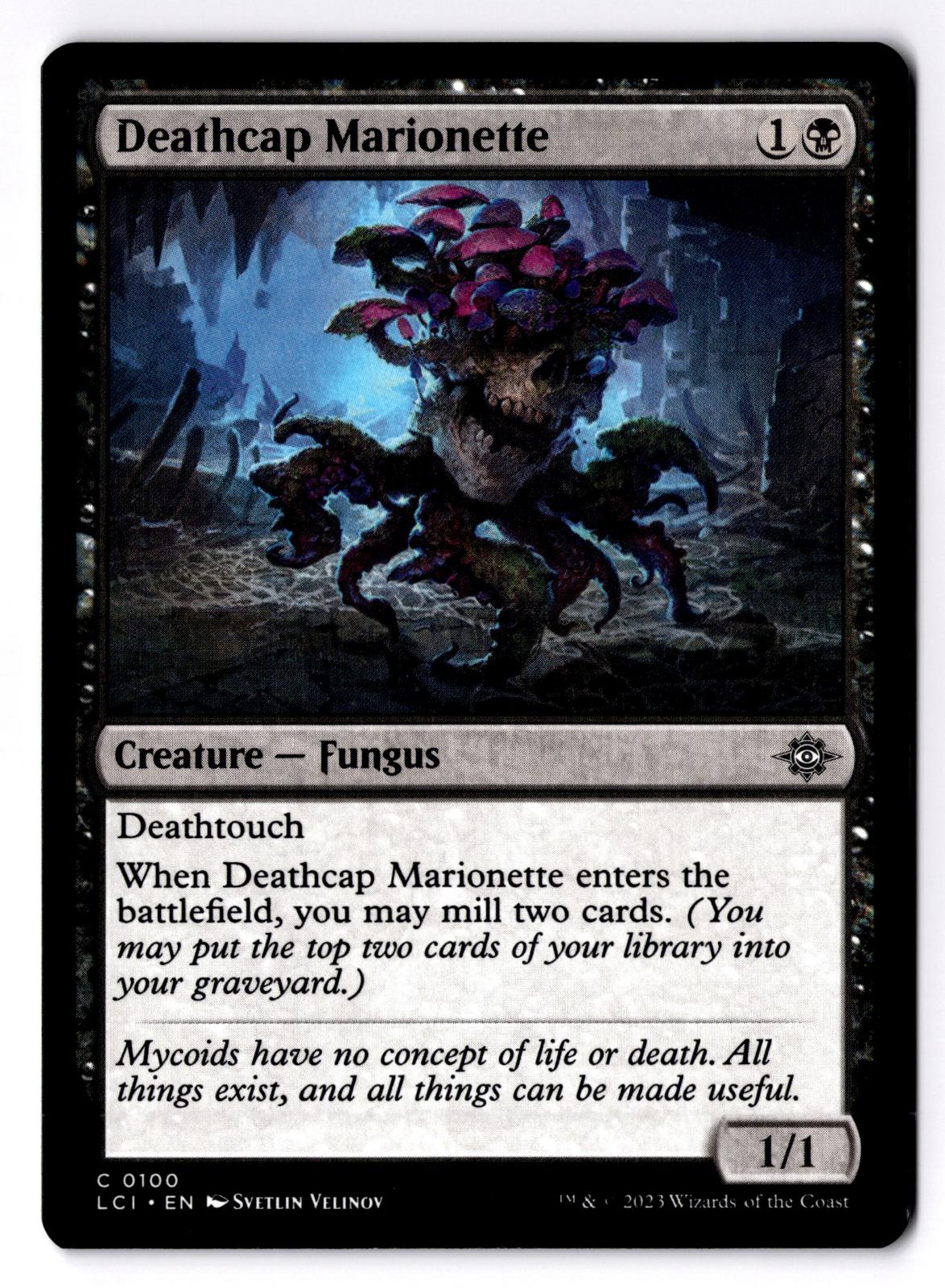 Deathcap Marionette 100 The Lost Caverns of Ixalan Magic: The Gathering LP