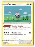 Castform 121/198 Common Chilling Reign Pokemon Near Mint