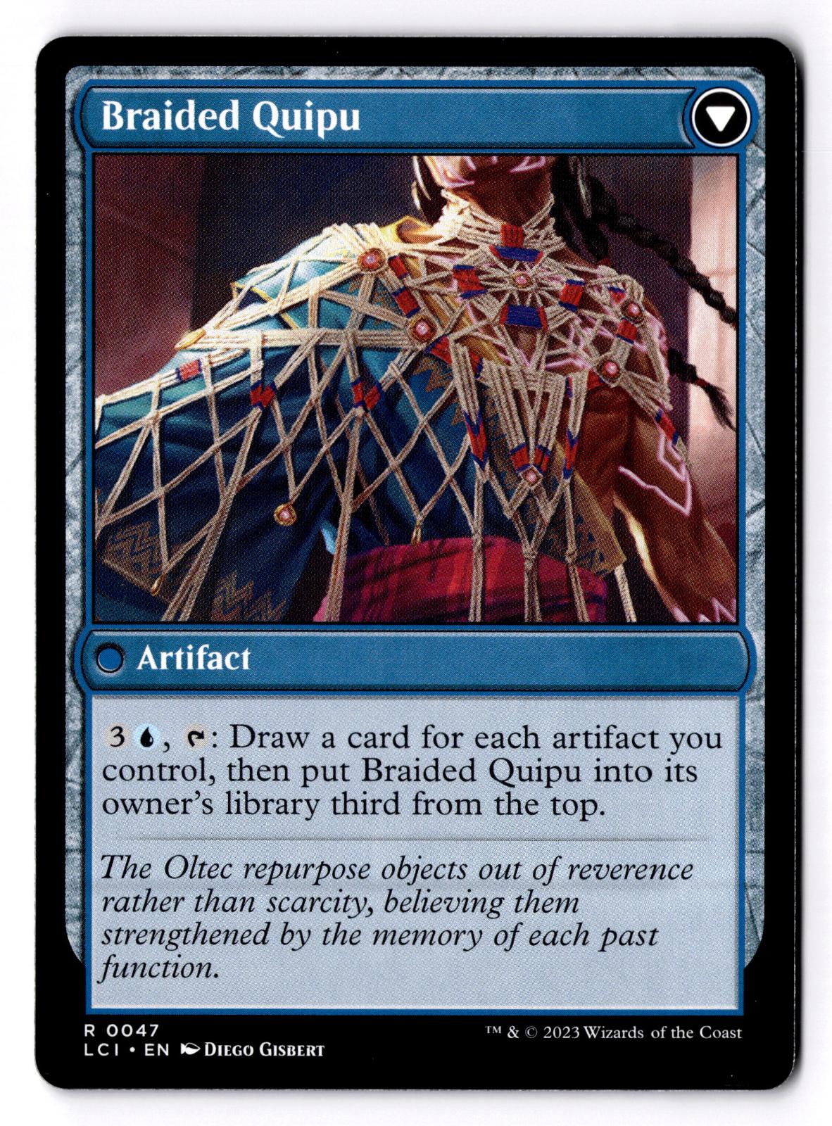 Braided Net 47 Rare The Lost Caverns of Ixalan Magic: The Gathering MP