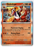 Skeledirge 038/198 Rare Scarlet & Violet Pokemon Holo Near Mint
