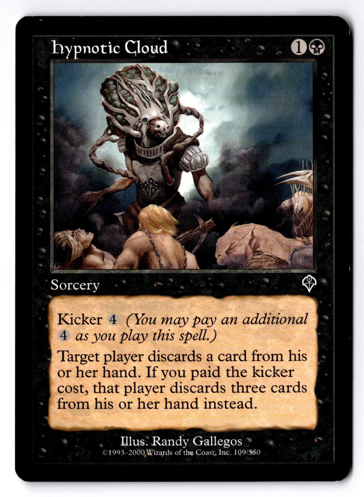 Hypnotic Cloud 109 Common Invasion Magic: The Gathering Lightly Played