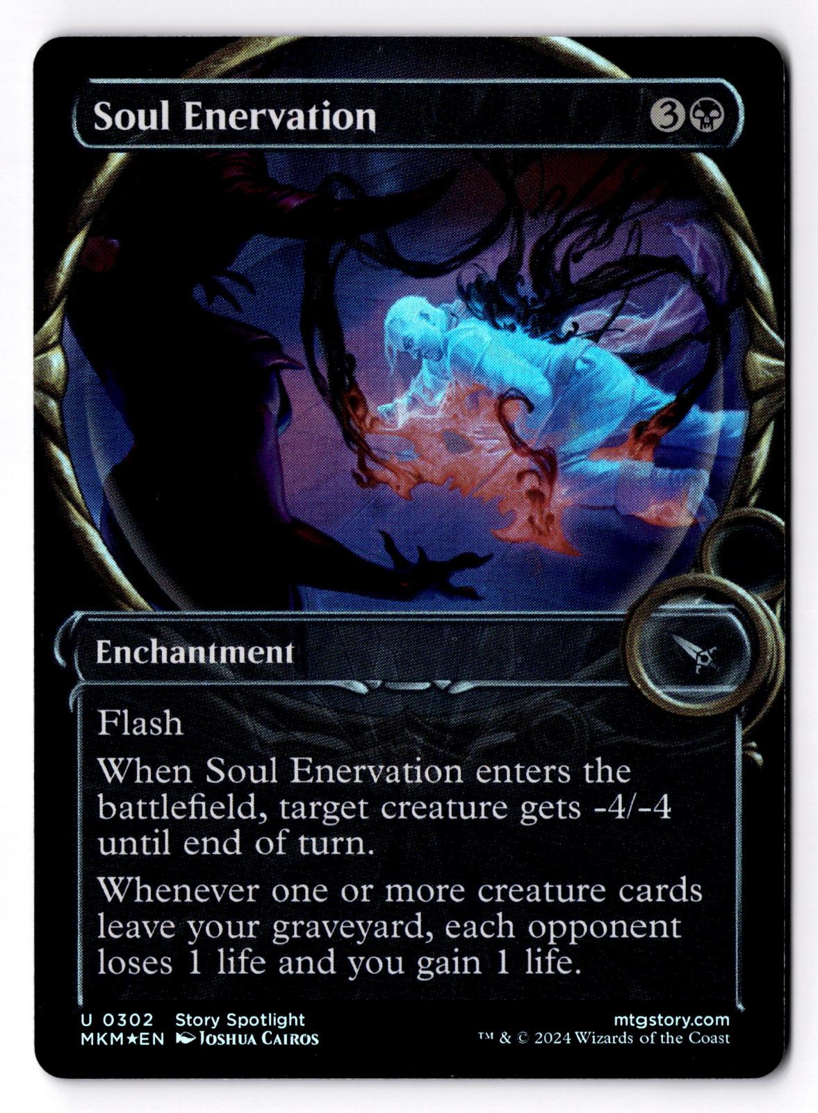 Soul Enervation (Showcase) 302 Murders at Karlov Manor Magic Foil LP