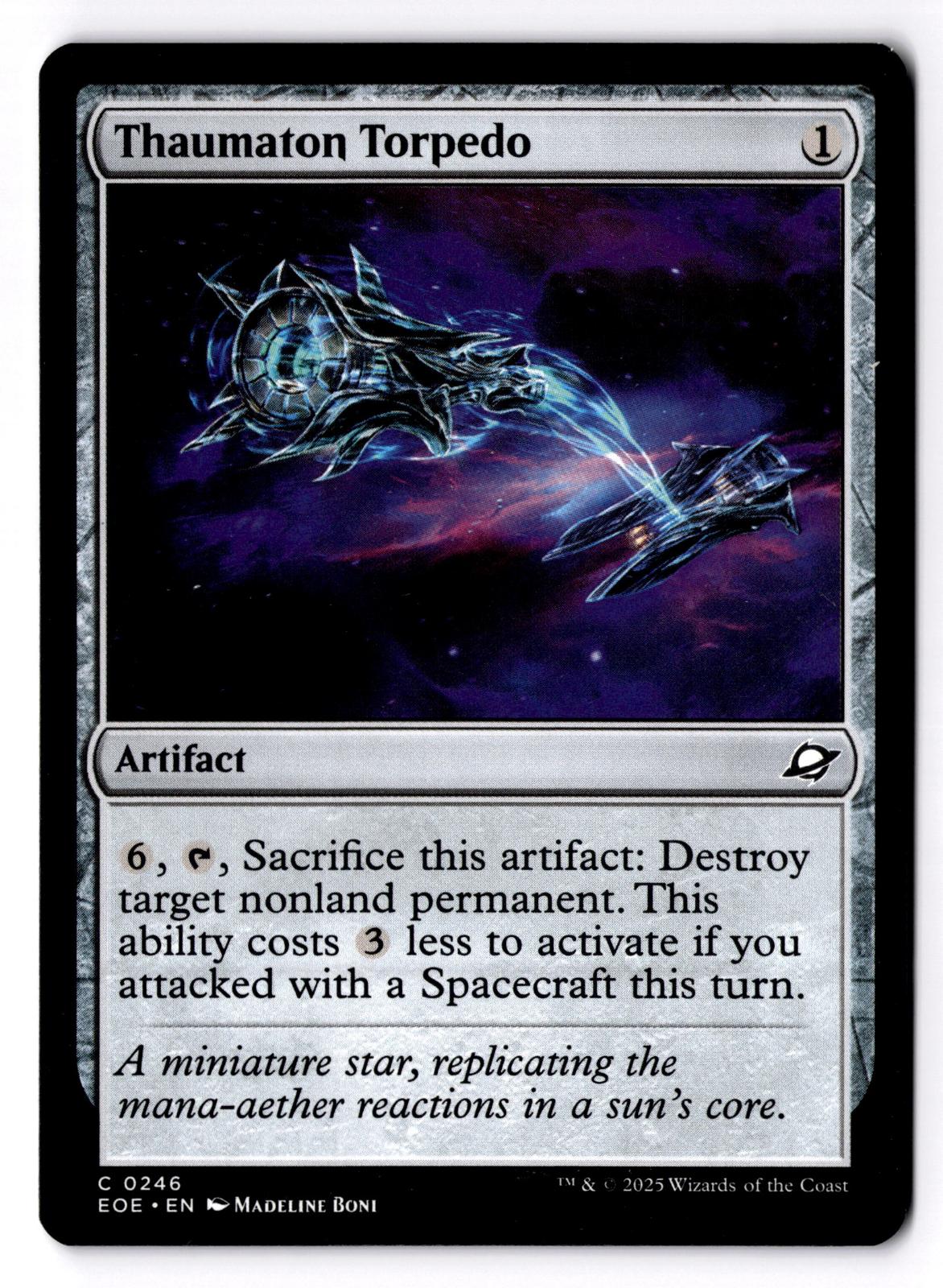 Thaumaton Torpedo 246 Common Edge of Eternities Magic: The Gathering LP