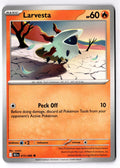 Larvesta 015/086 Common Black Bolt Pokemon Near Mint