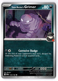 Team Rocket's Grimer 123/182 Common Destined Rivals Pokemon Near Mint