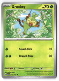 Grookey 014/167 Common Twilight Masquerade Pokemon Near Mint