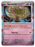 Spiritomb 089/193 Rare Paldea Evolved Pokemon Holo Lightly Played