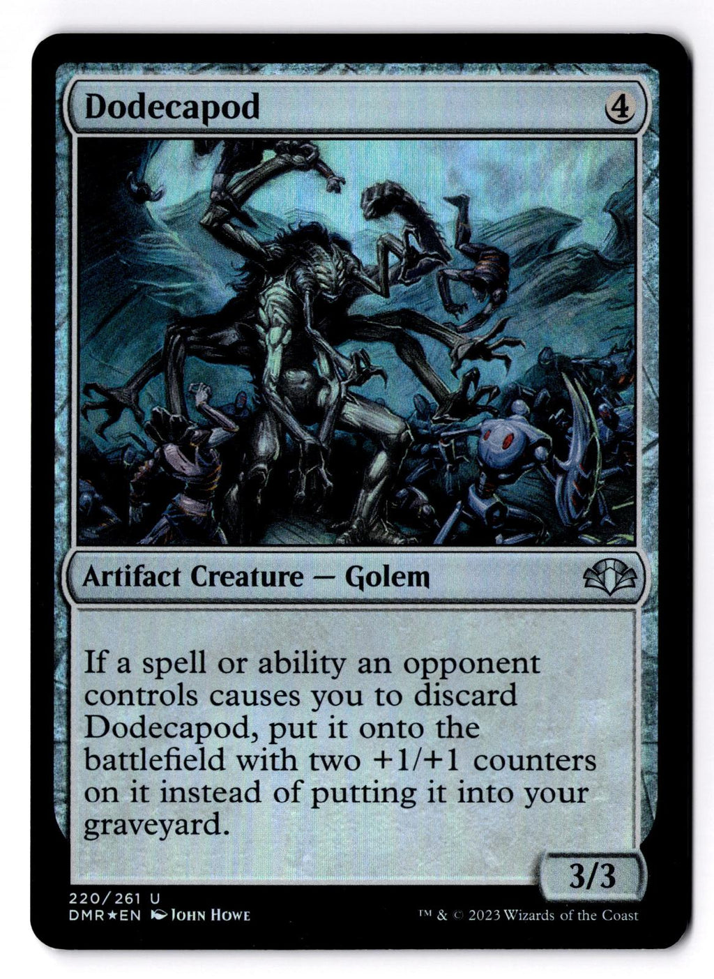 Dodecapod 220 Uncommon Dominaria Remastered Magic: The Gathering Foil LP
