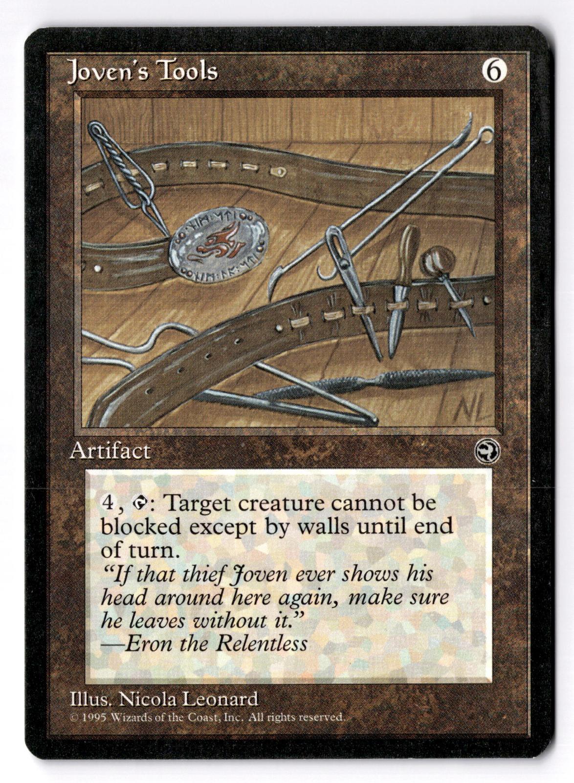 Joven's Tools Uncommon Homelands Magic: The Gathering Moderately Played