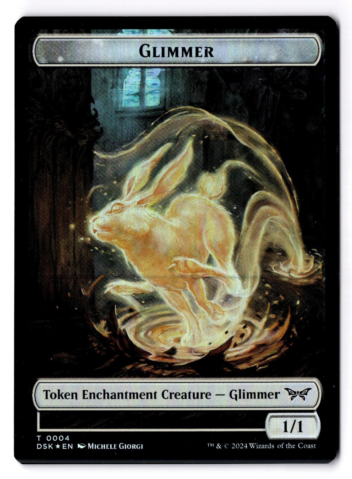 Glimmer // Gremlin Double-Sided Token 4 // 11 Magic: The Gathering Foil LP