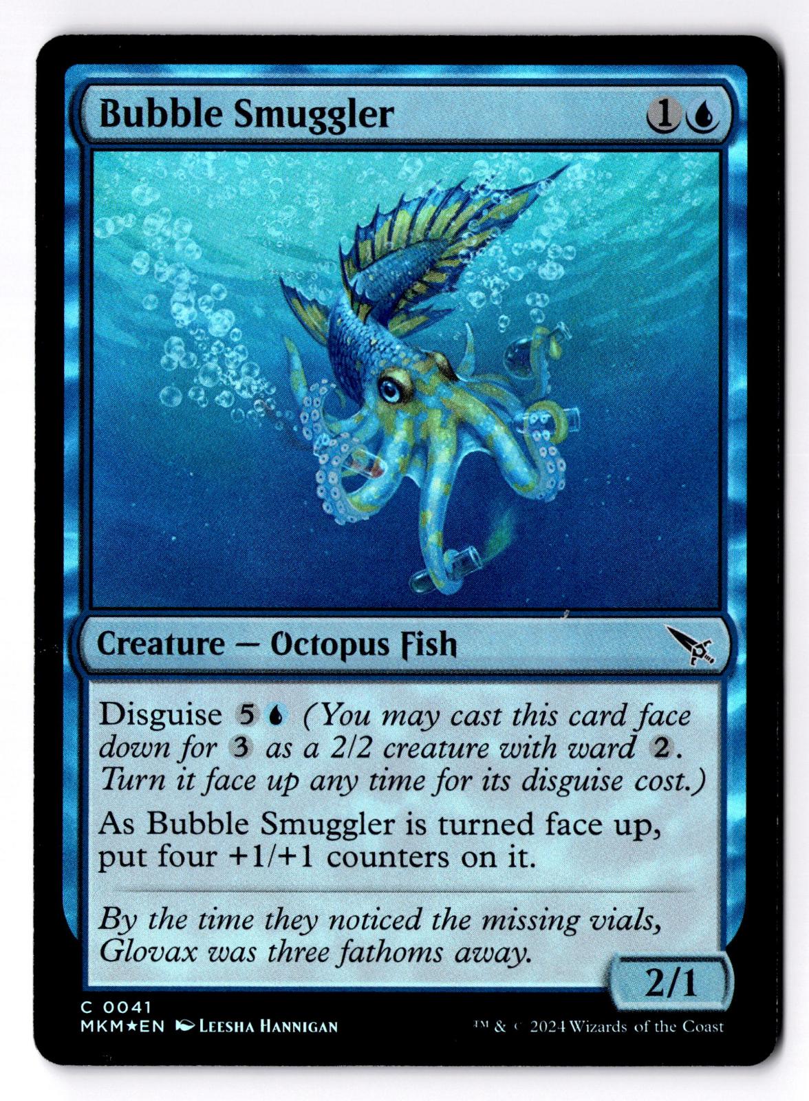 Bubble Smuggler 41 Common Murders at Karlov Manor Magic: The Gathering Foil LP