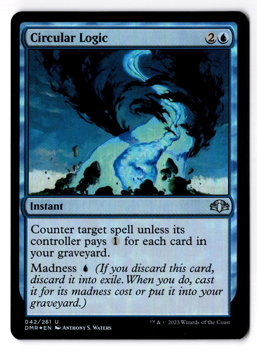 Circular Logic 42 Uncommon Dominaria Remastered Magic: The Gathering Foil LP