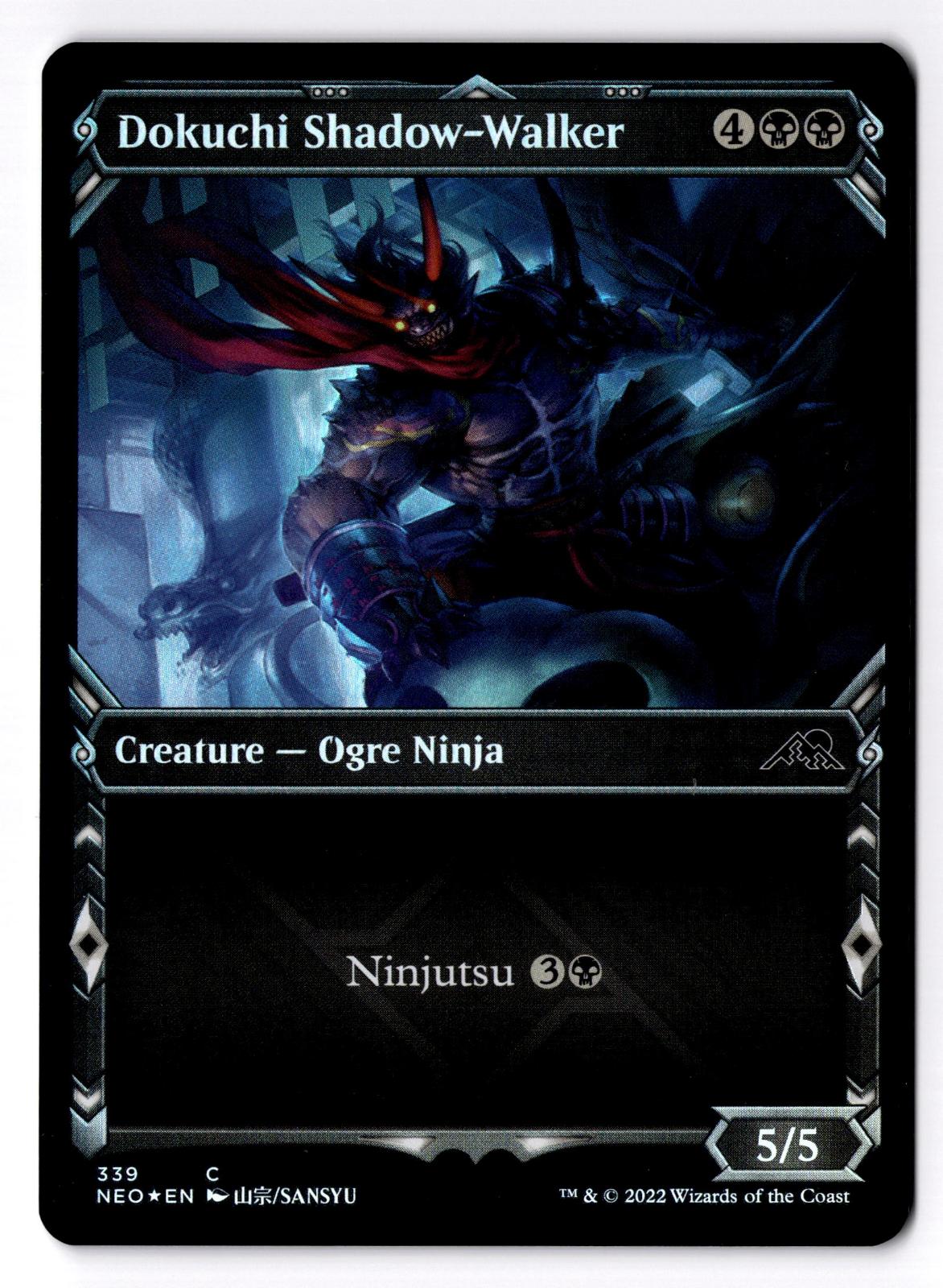 Dokuchi Shadow-Walker (Showcase) 339 Magic: The Gathering Foil LP