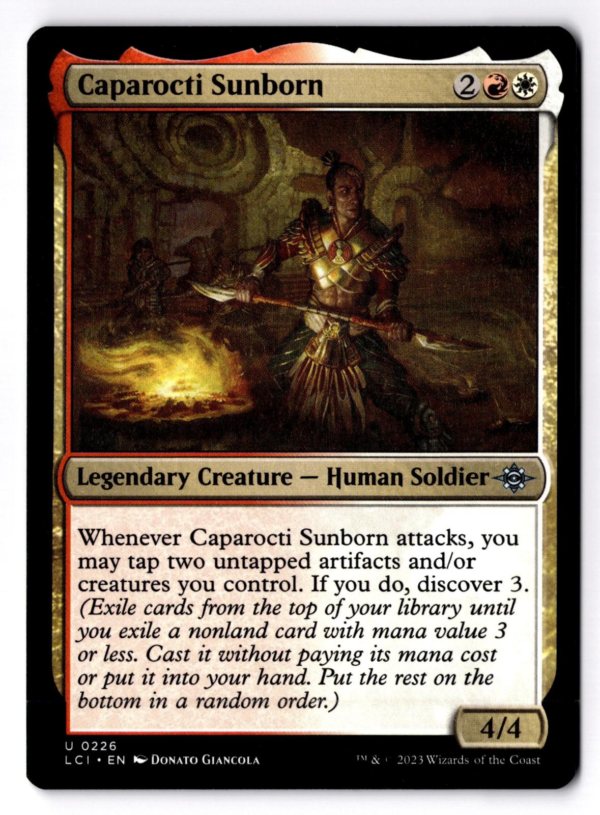 Caparocti Sunborn 226 The Lost Caverns of Ixalan Magic: The Gathering LP