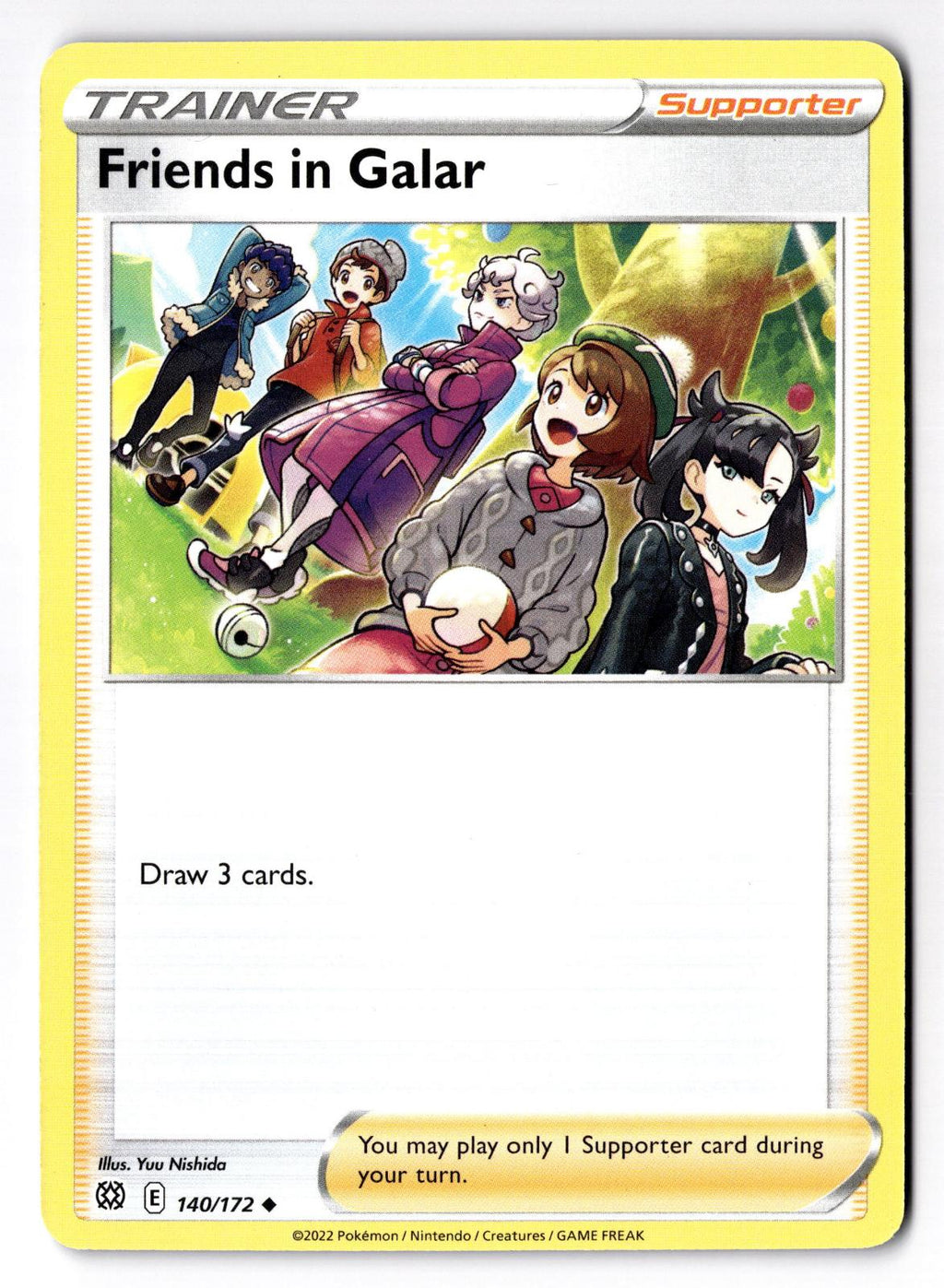 Friends in Galar 140/172 Uncommon Brilliant Stars Pokemon Near Mint