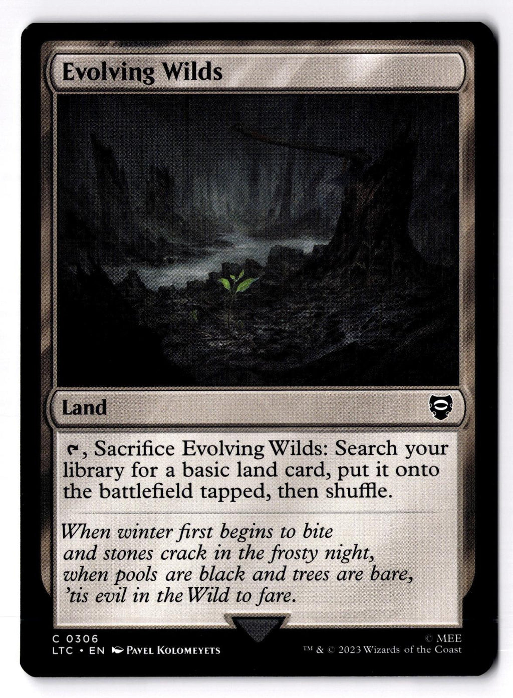 Evolving Wilds 306 Magic: The Gathering LP