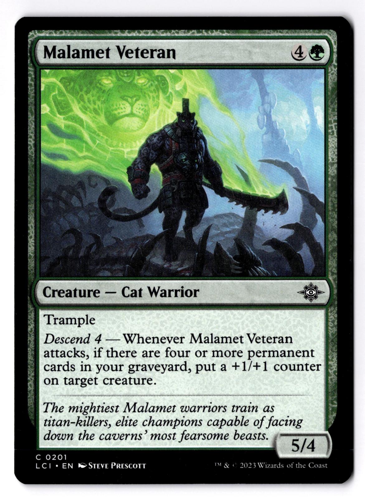 Malamet Veteran 201 Common The Lost Caverns of Ixalan Magic: The Gathering LP
