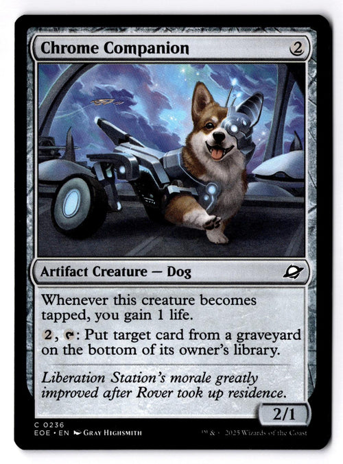 Chrome Companion 236 Common Edge of Eternities Magic: The Gathering LP
