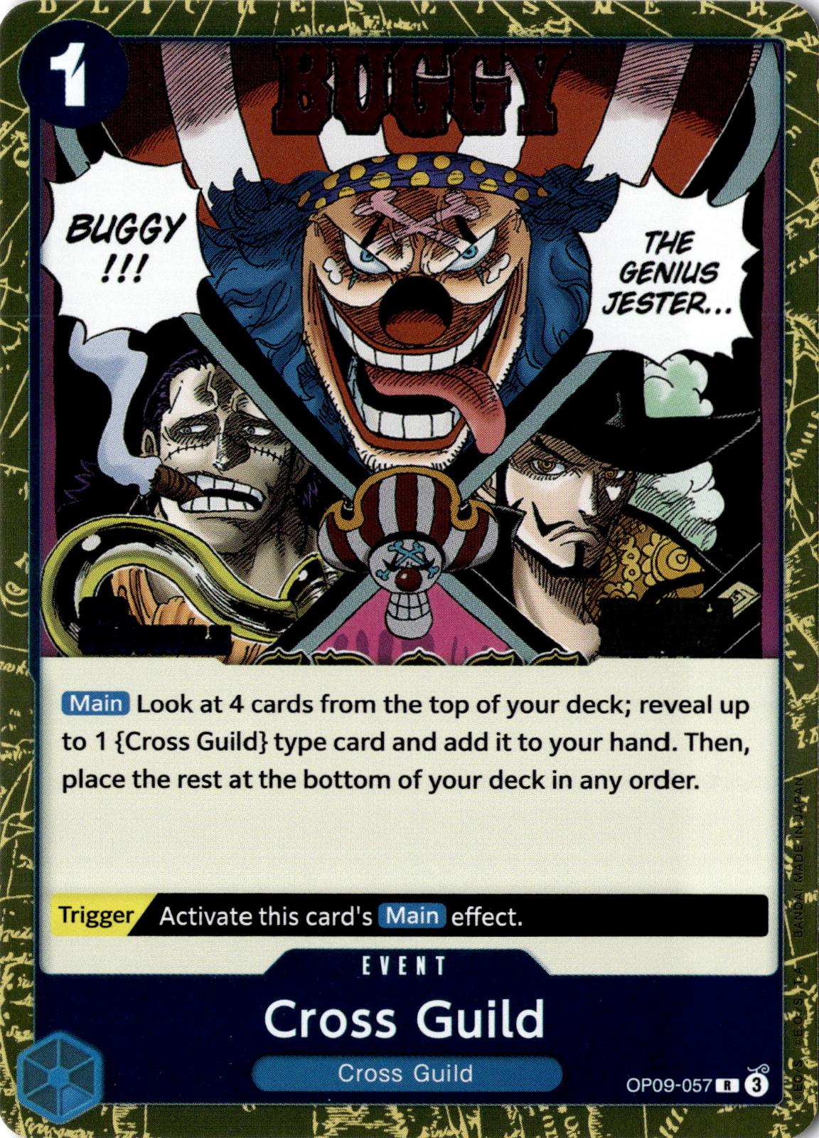 Cross Guild (Reprint) OP09-057 -The Best- Vol. 2 One Piece Foil NM